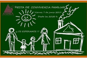 Cartel Convivencia familiar 2019